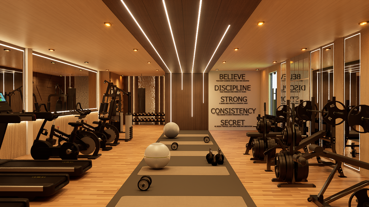 Alternate view of the Labone Heights fitness suite